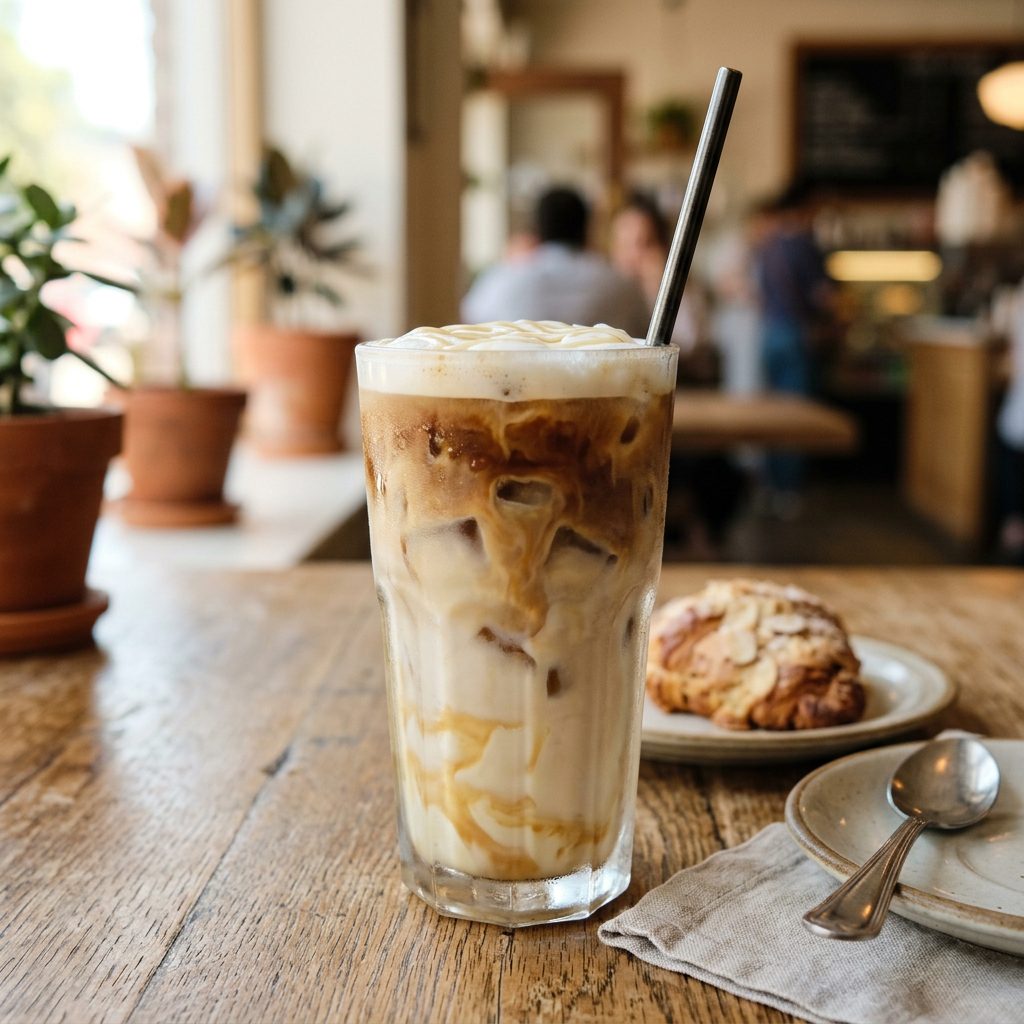 Iced White Chocolate Latte