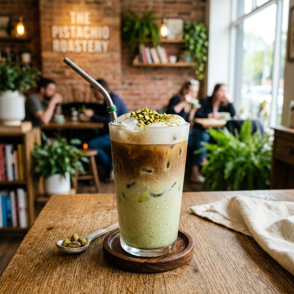  Iced Pistachio Latte
