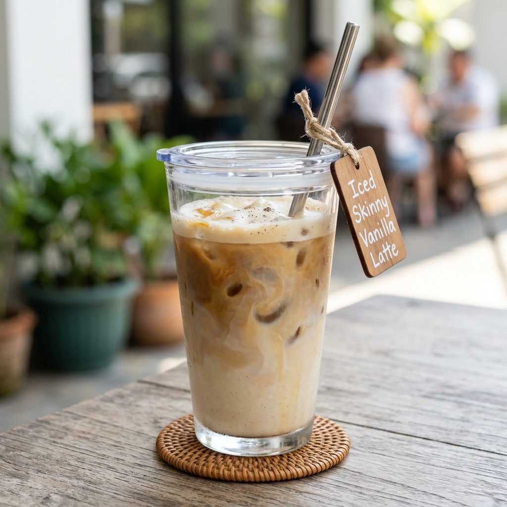 Iced Skinny Vanilla Latte