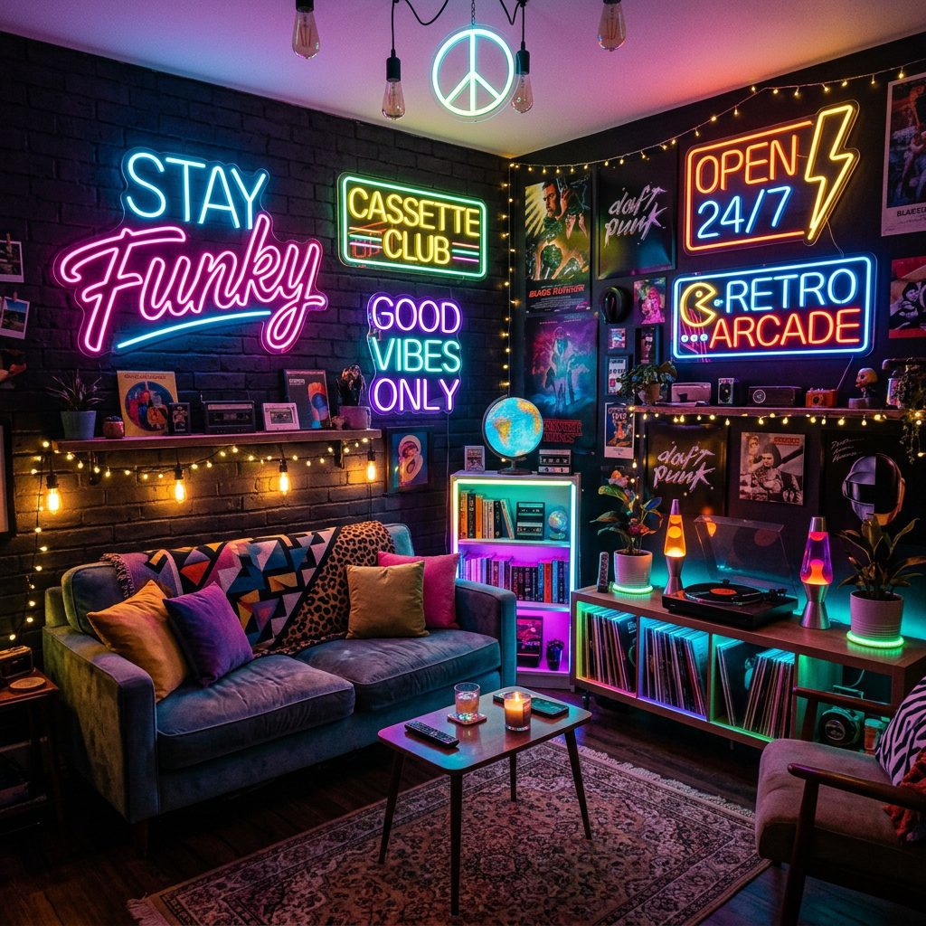 Neon Lights & Retro Glow Setup