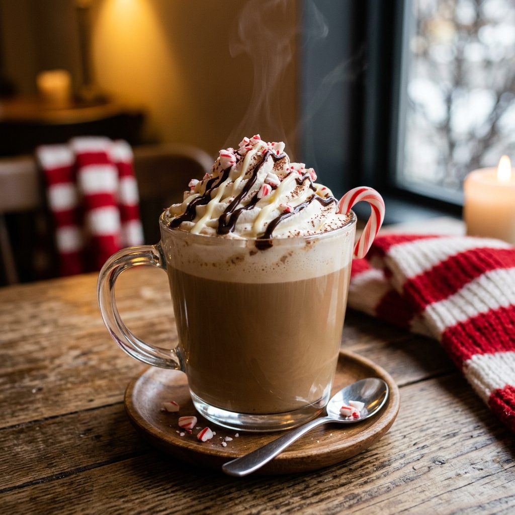 White Chocolate Peppermint Latte