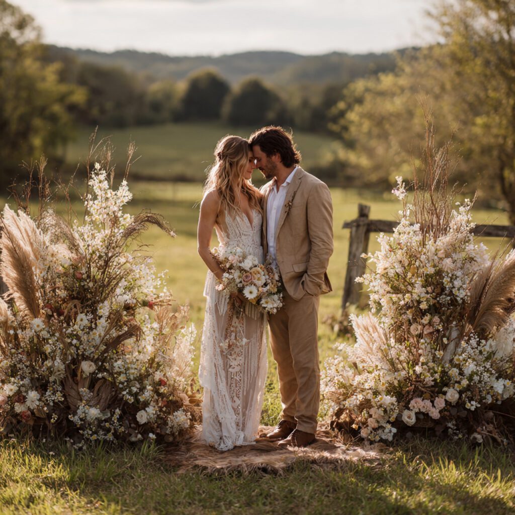 Boho Wildflower Wedding Theme