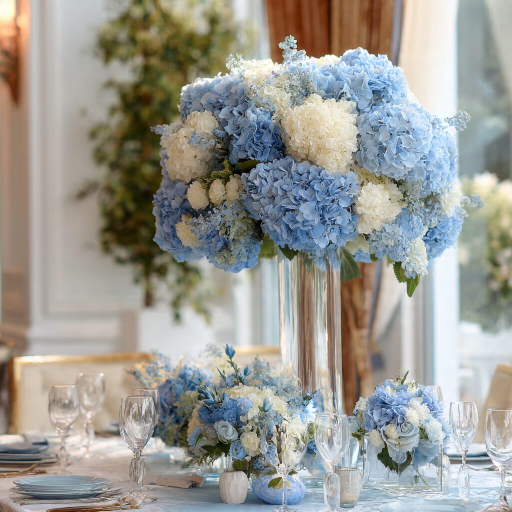 Hydrangea Wedding Arrangements