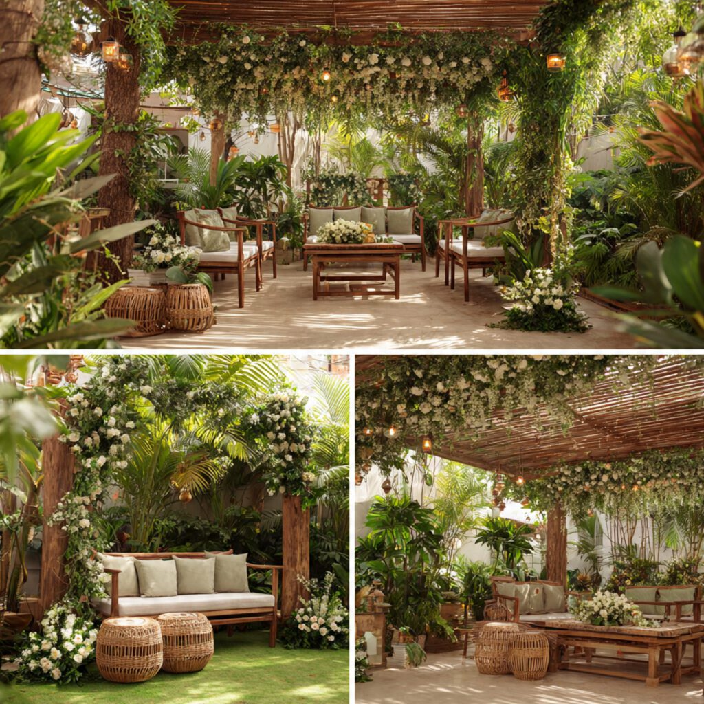 Outdoor Garden Wedding Decor