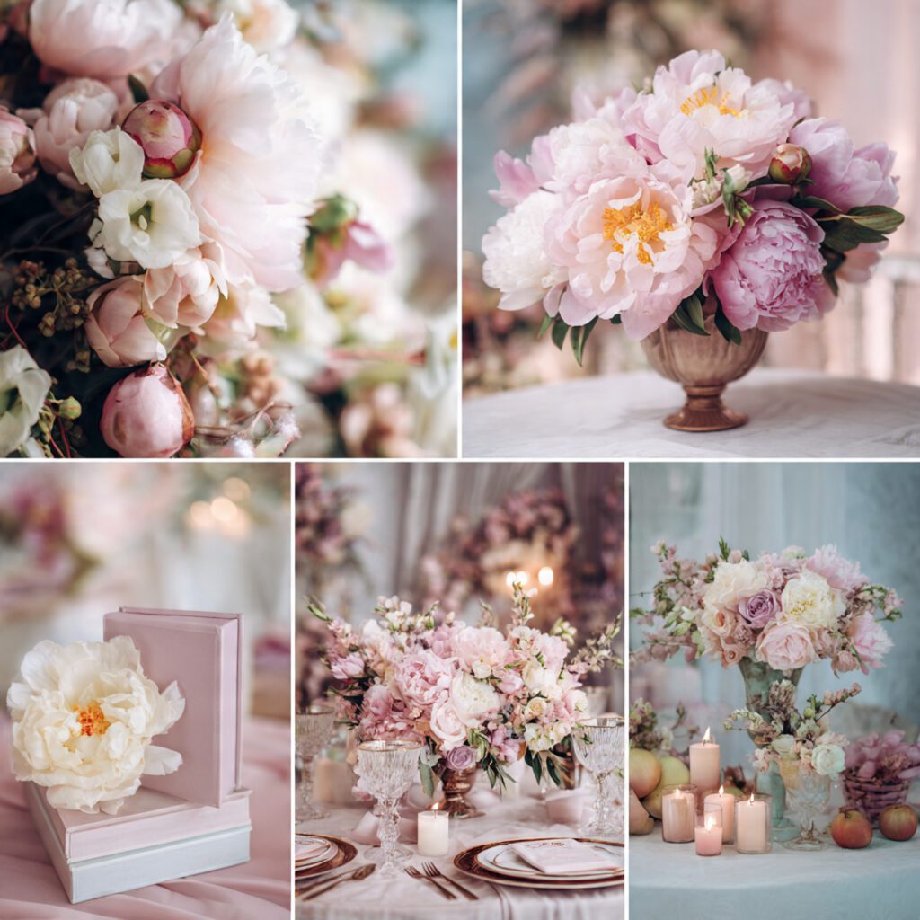 Peony Floral Wedding Designs
