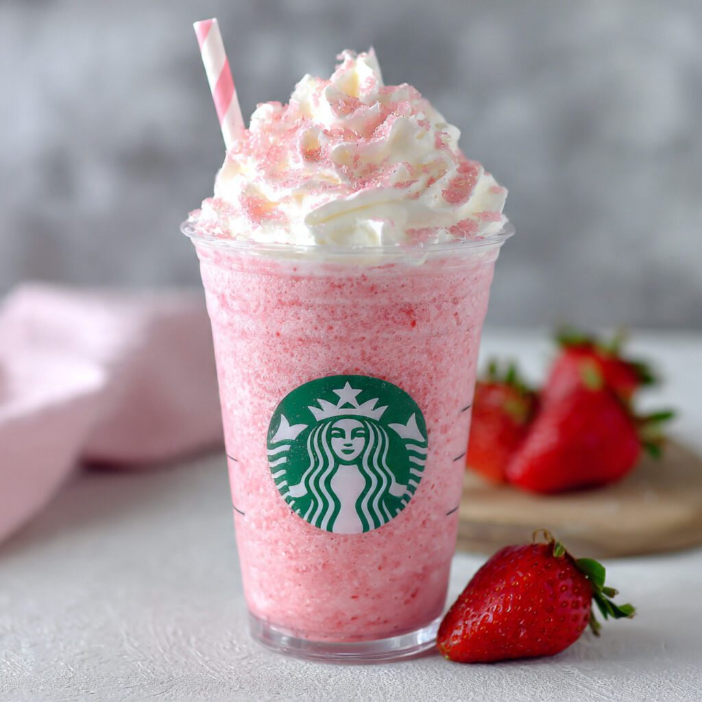 Strawberry Frappuccino Copycat