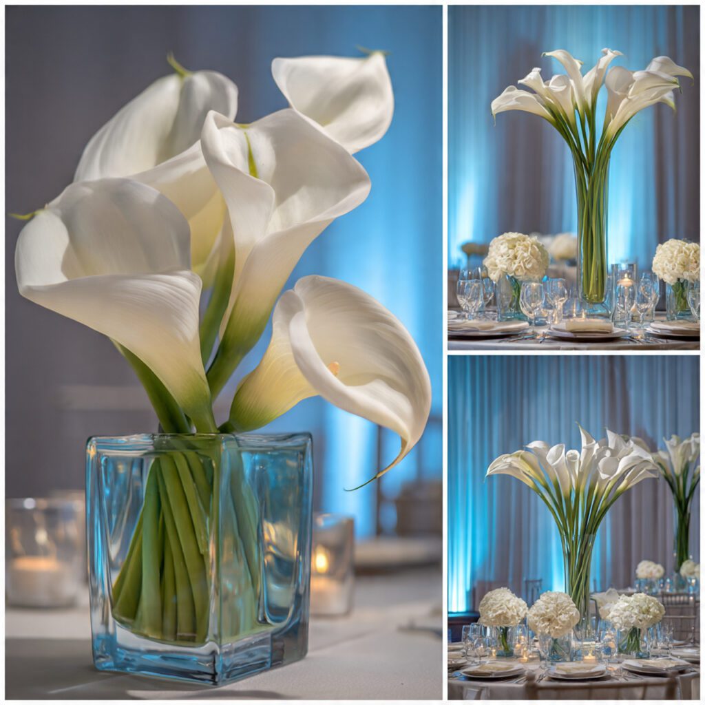 White Calla Lily Elegant Decor