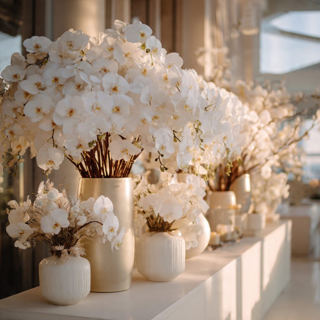 White Orchid Luxury Wedding Theme