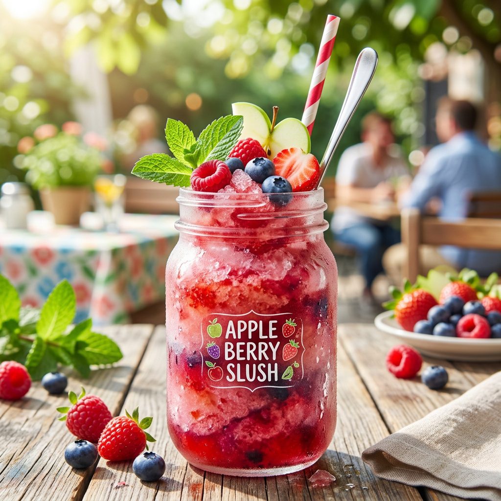 Apple Berry Slush