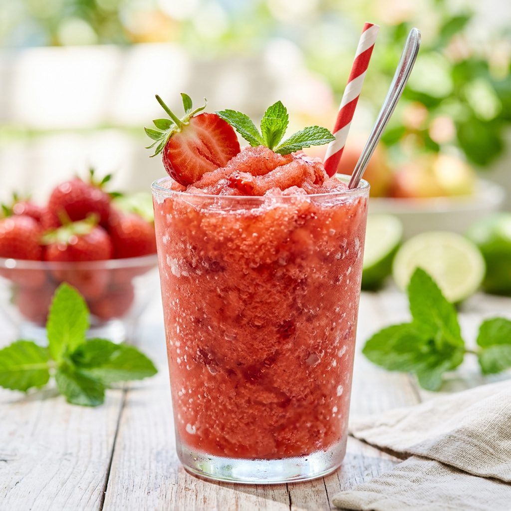 Frozen Strawberry Slush
