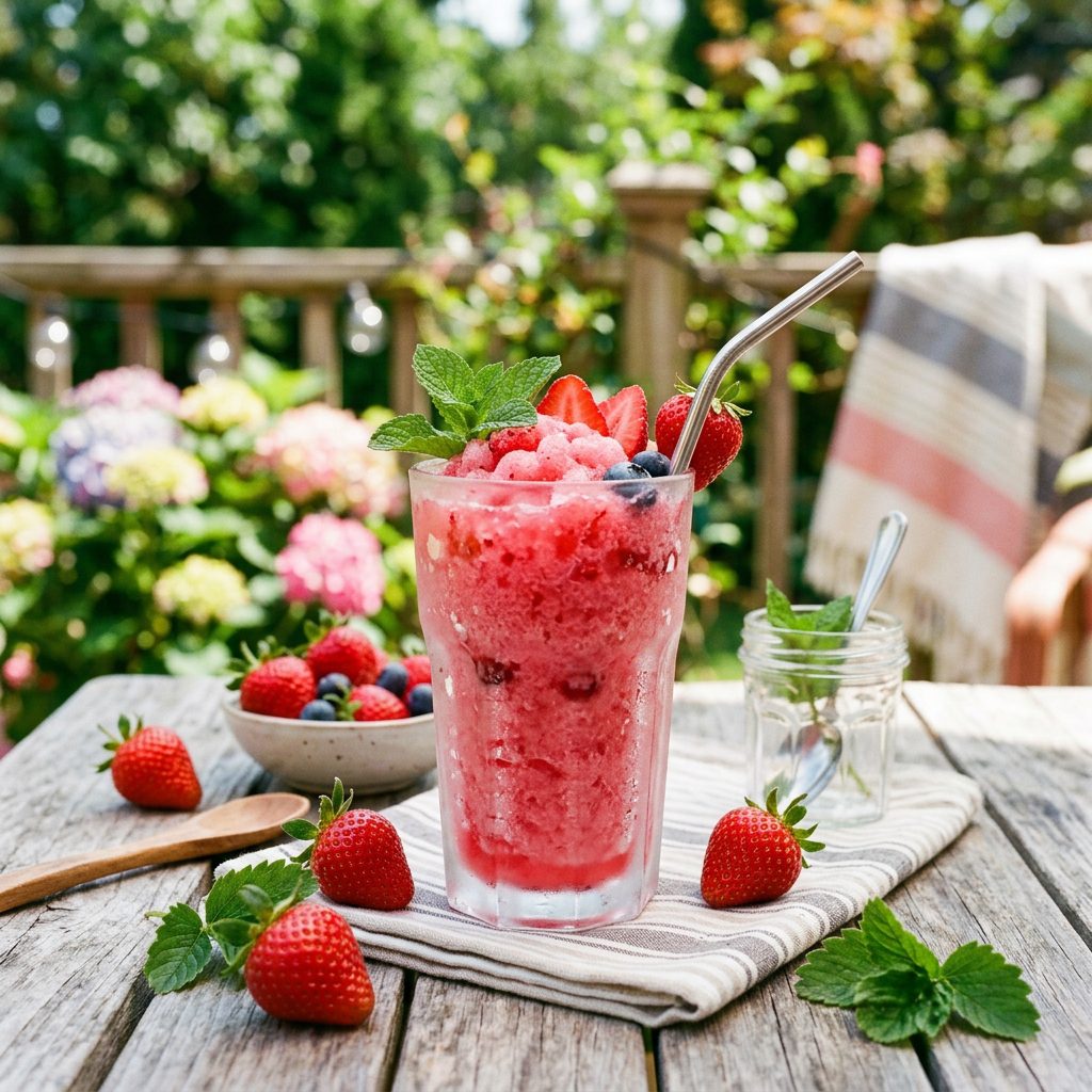 Frozen Strawberry Slush
