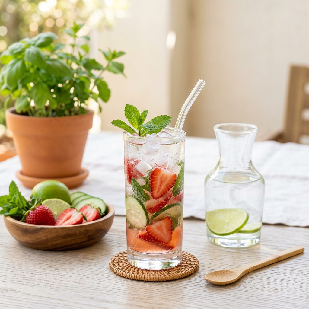 Mango Dragon fruit Lemonade Refresher