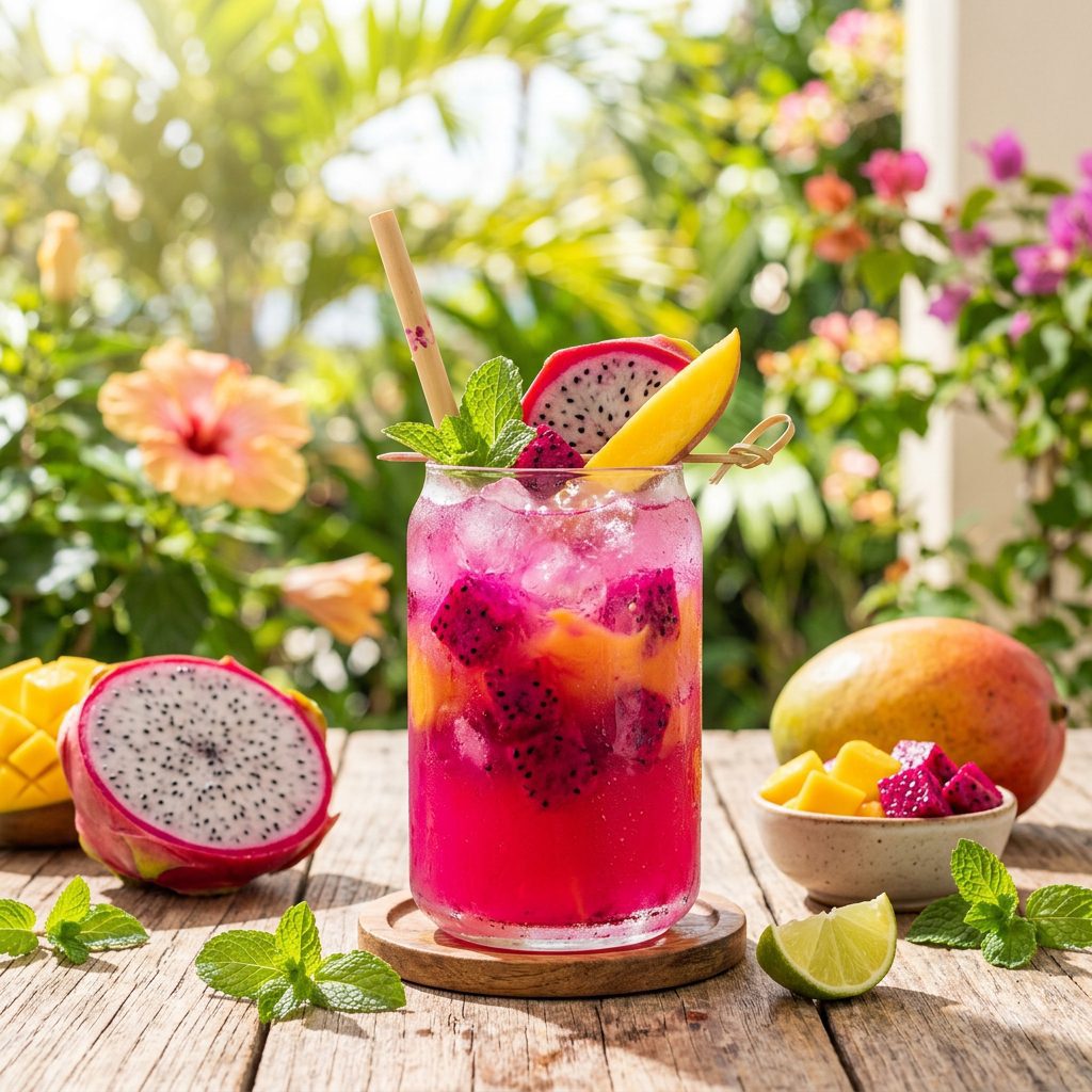 Mango Dragon fruit Refresher