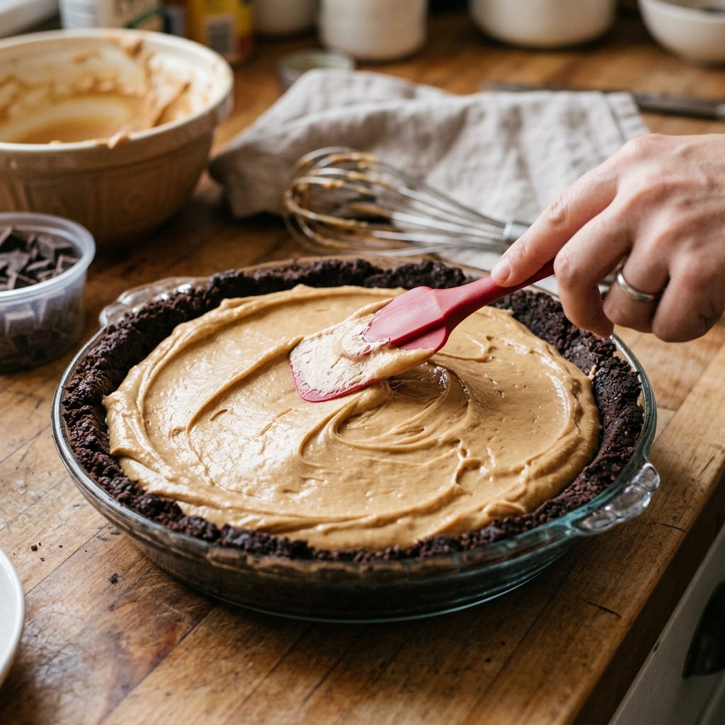 Easy No-Bake Peanut Butter Pie Recipe