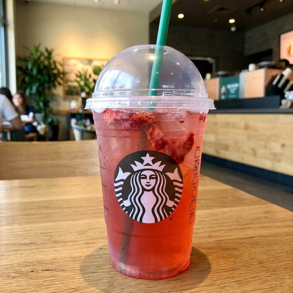 Strawberry A&ccedil;a&iacute; Refresher with Water