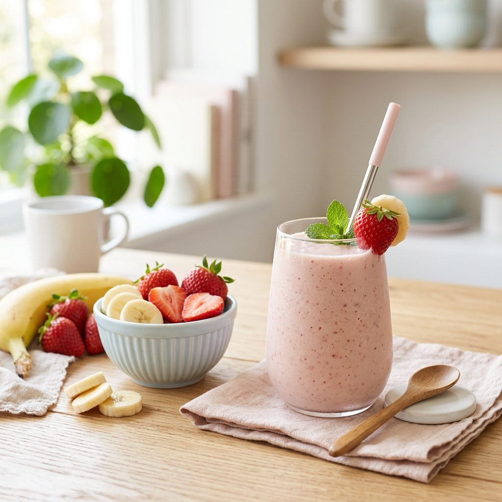 Strawberry Banana Smoothie