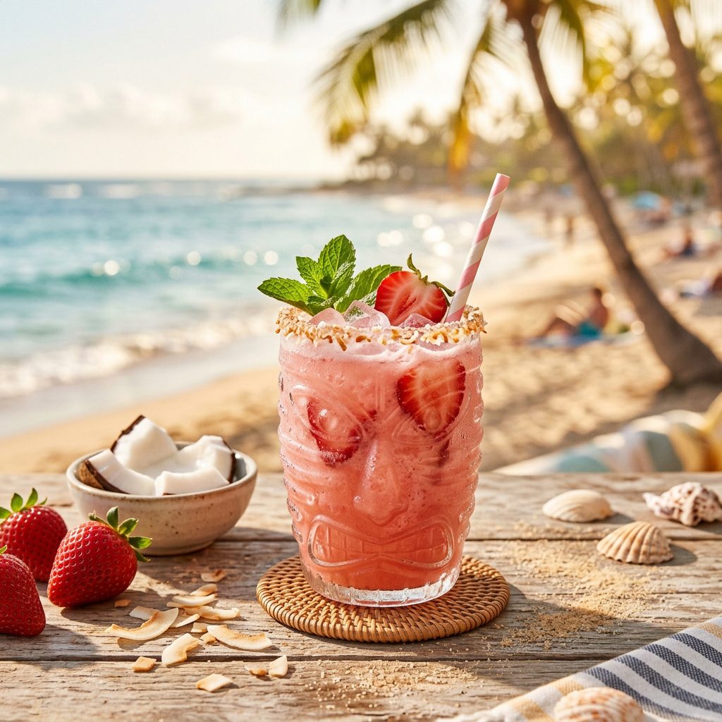 Strawberry Coconut Cooler