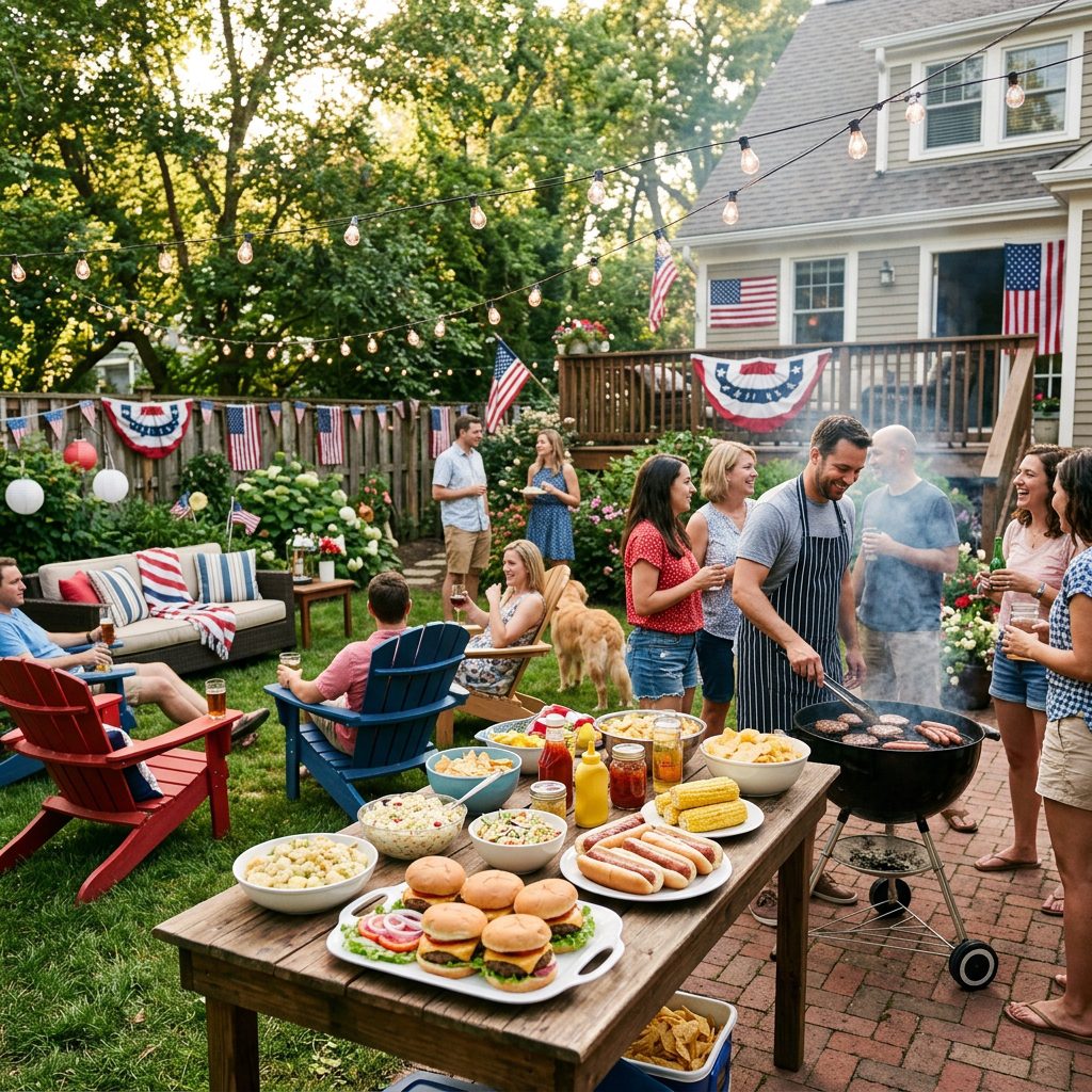 Backyard BBQ Party