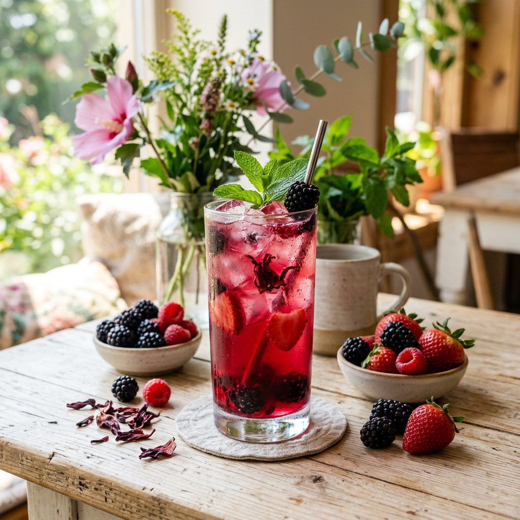 Berry Hibiscus Refresher