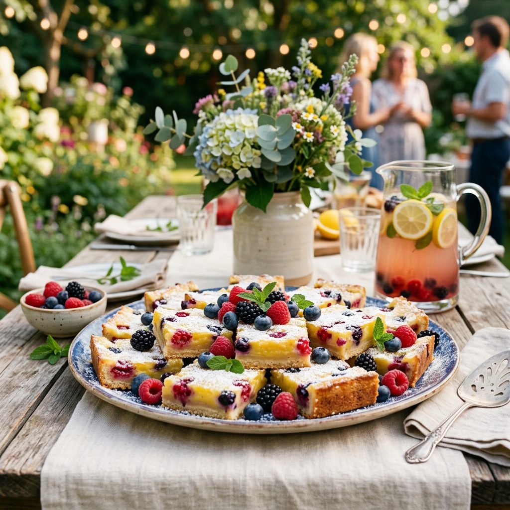 Berry Lemon Bars