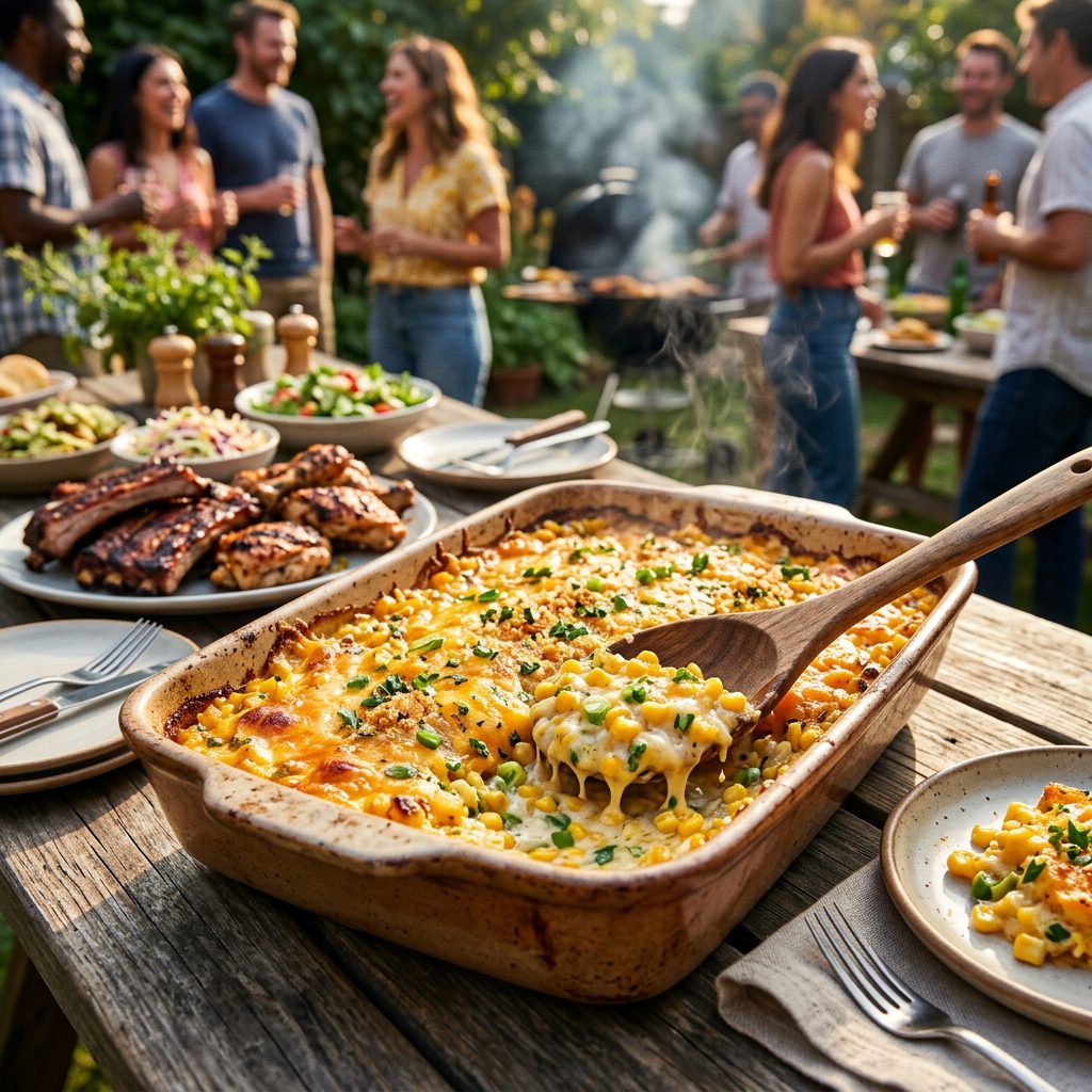 Cheesy Corn Casserole