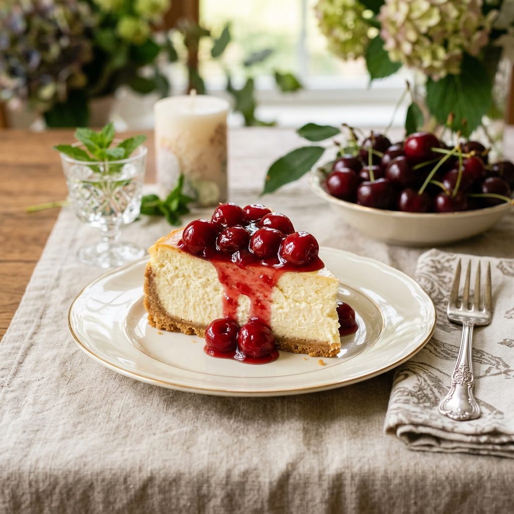 Cherry Cheesecake