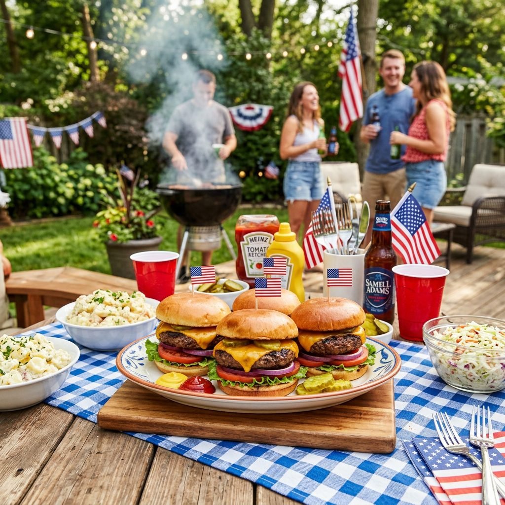 Classic Backyard BBQ Burgers
