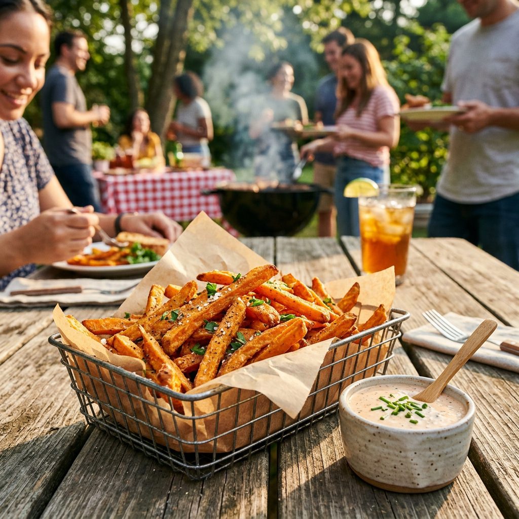 Crispy Sweet Potato Fries