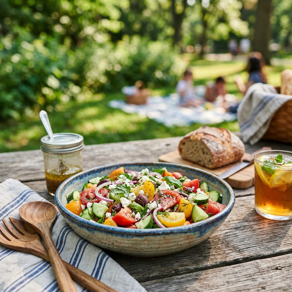 Cucumber Tomato Salad