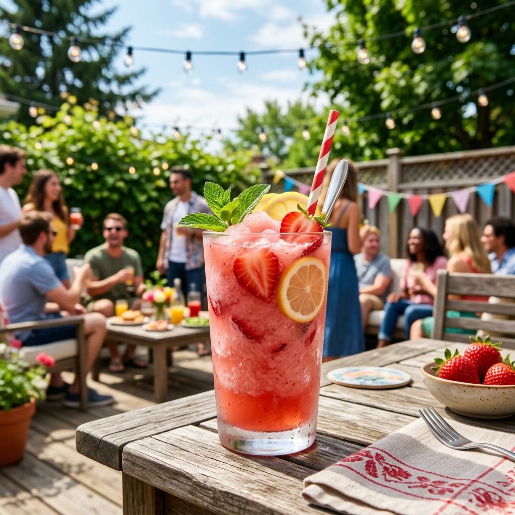 Frozen Strawberry Açaí Lemonade