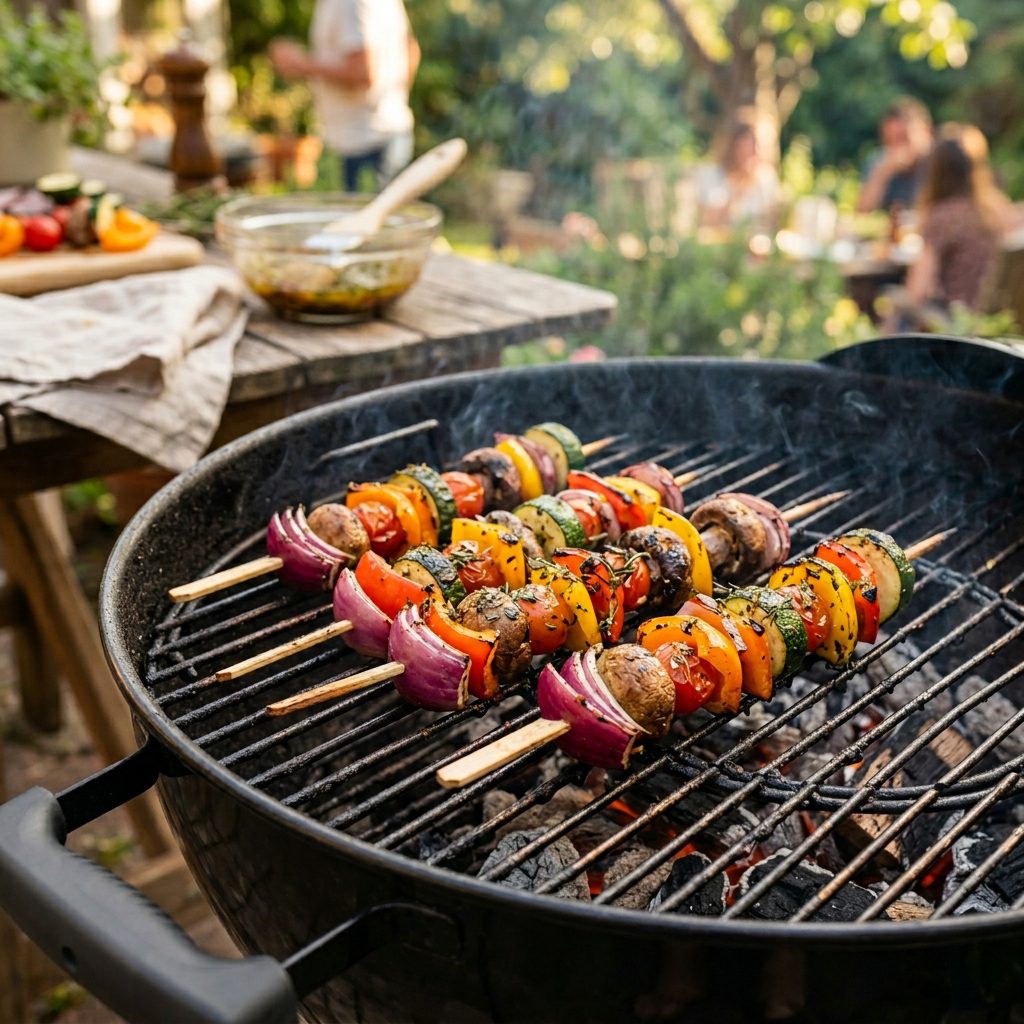 Grilled Vegetable Skewers