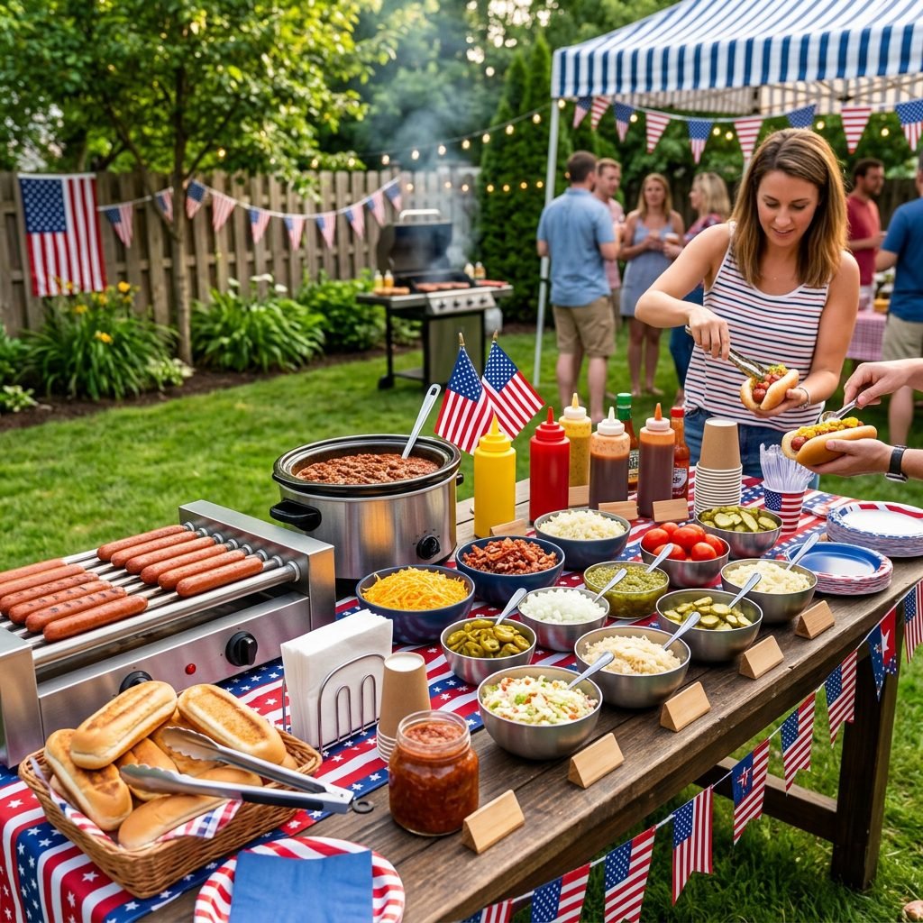 Loaded Hot Dog Bar