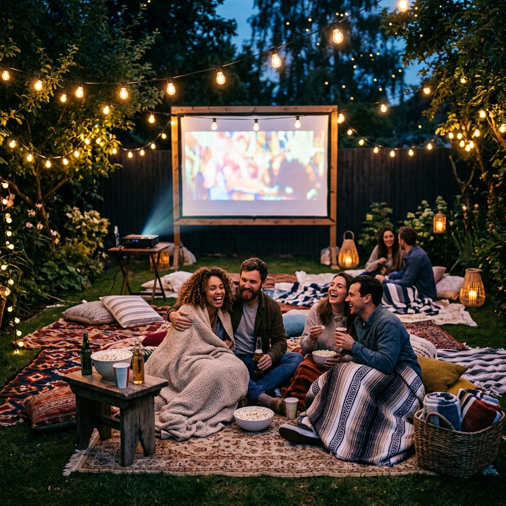 Outdoor Movie Night Party