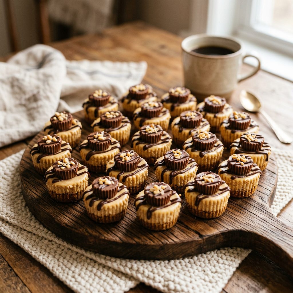 Peanut Butter Cheesecake Bites