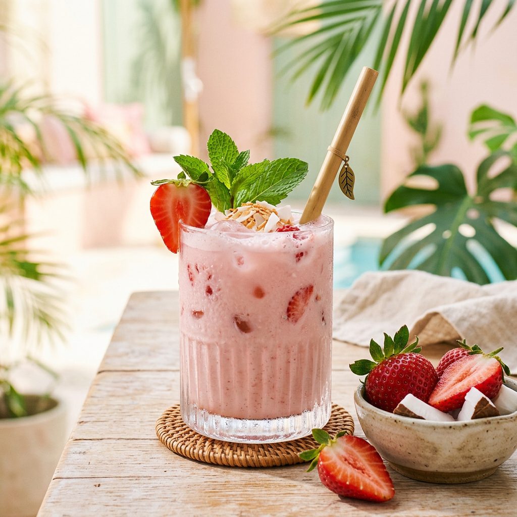 Pink Coconut Refresher