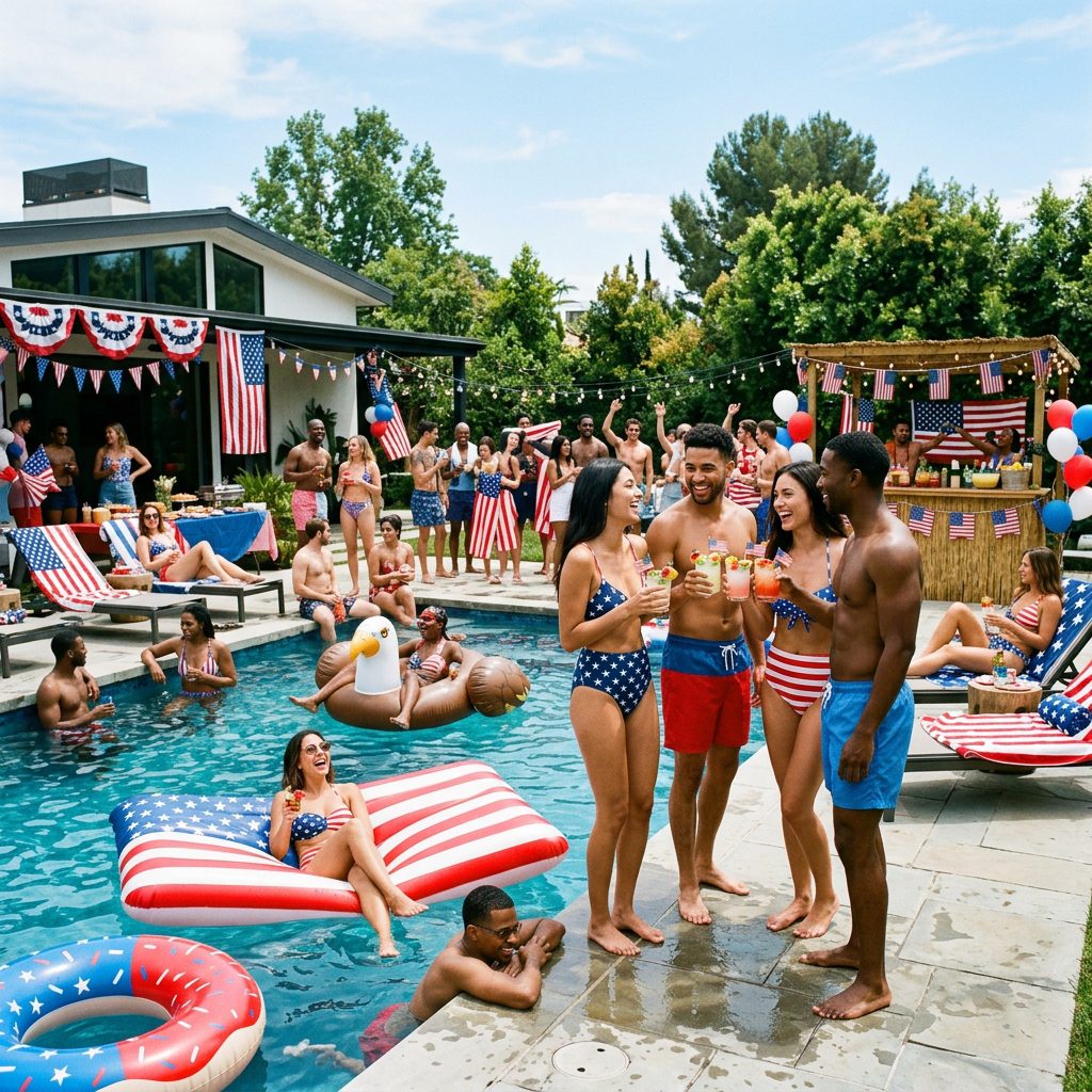 Pool Party Celebration
