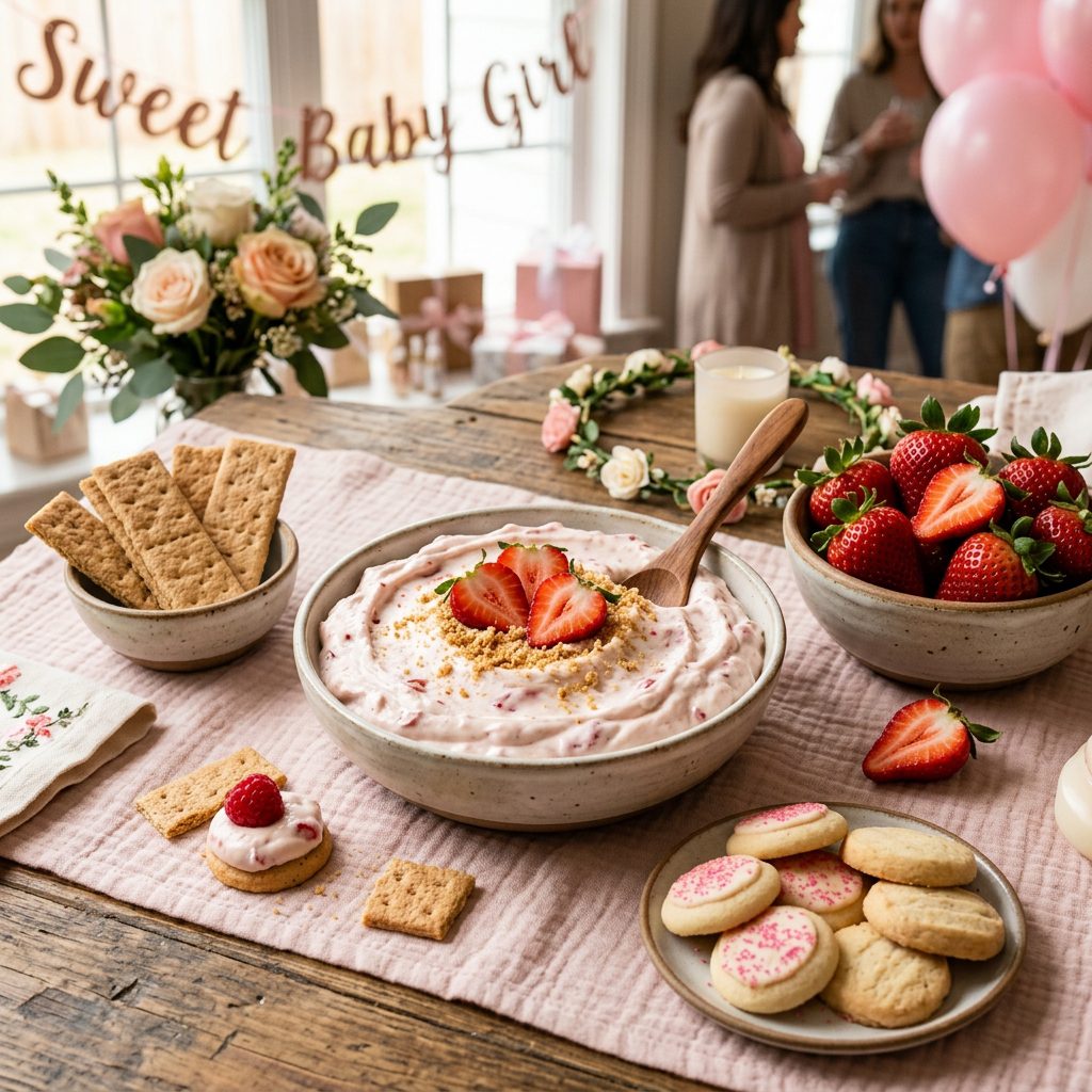 Strawberry Cheesecake Dip