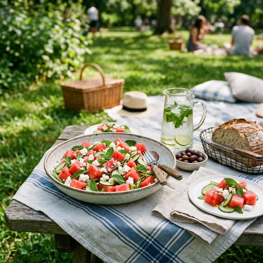 Watermelon Feta Salad