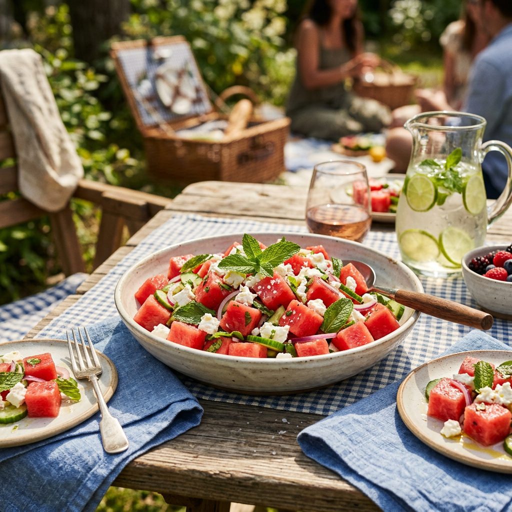  Watermelon Feta Salad