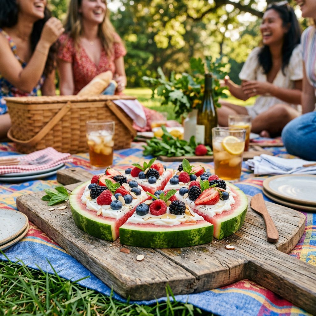 Watermelon Pizza