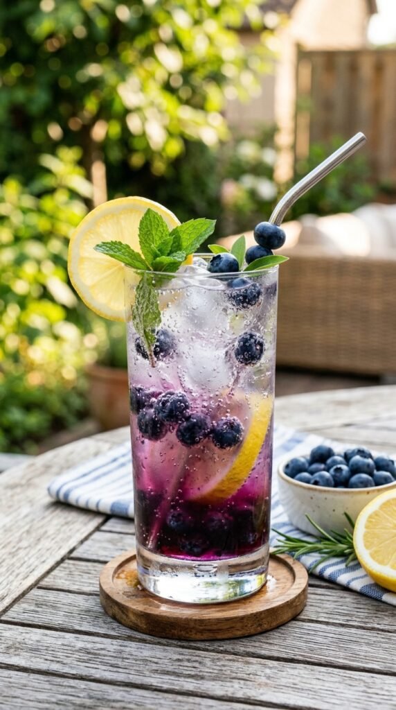 Blueberry Lemon Fizz