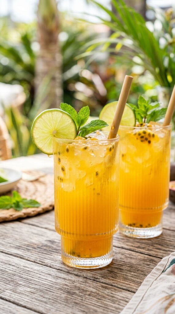 Mango Passion Fruit Mocktail