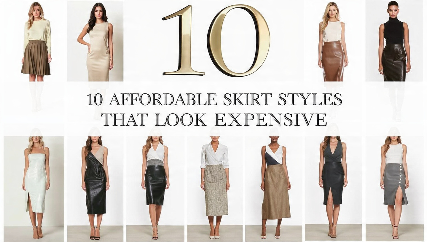 10 Affordable Skirt Styles That Look Expensive