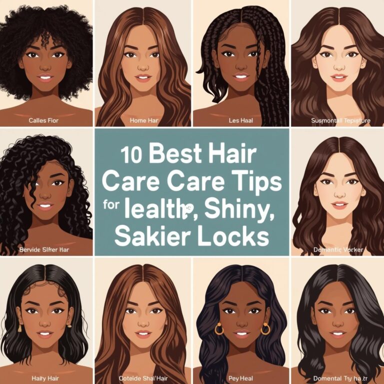 10 Best Hair Care Tips for Healthy, Shiny Locks
