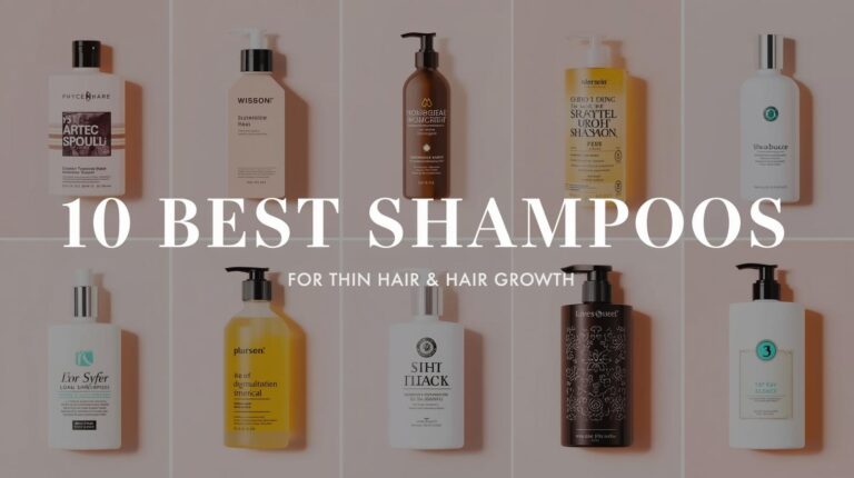 10 Best Shampoos for Thin Hair and Hair Growth