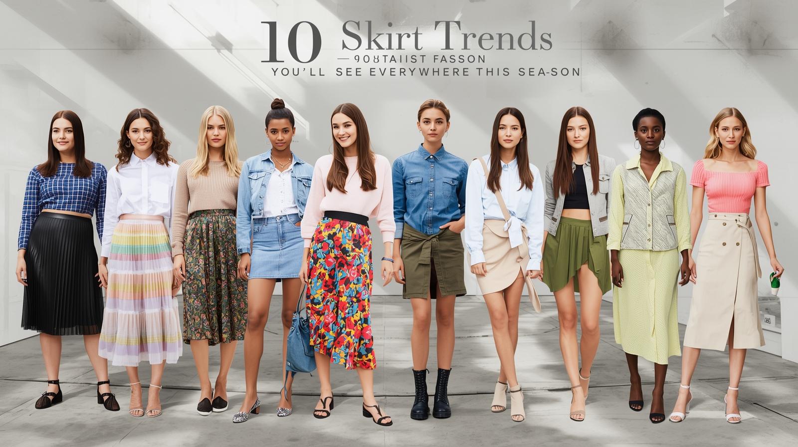 10 Skirt Trends You’ll See Everywhere This Season