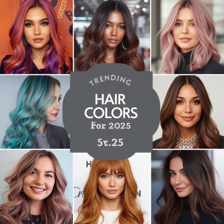 10 Trending Hair Colors That Are Taking Over 2025