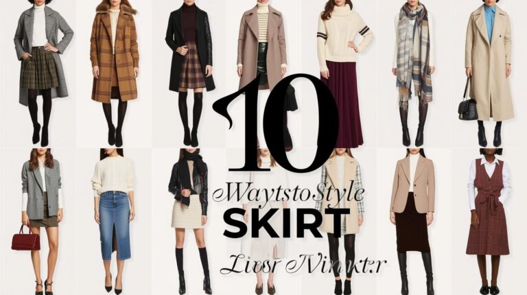10 Ways to Style a Skirt for Winter