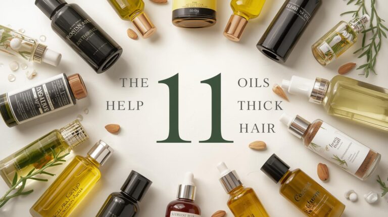11 Natural Oils That Help Thicken Thin Hair