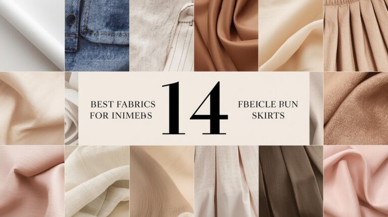 14 Best Fabrics for Stylish Women’s Skirts
